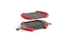 XL Microwave Grill, Sandwich Maker, Panini Press, red