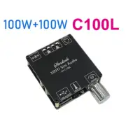 2*100W Bluetooth 5.0 Digital Power Amplifier Board AUX Speaker 2.0 CH Stereo Hom