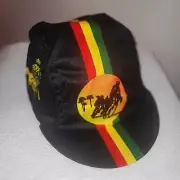 Rasta Cycling Cap - Jamaican Reggae Cycling hat Primal One Love