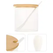 Seasoning Containers Kitchen Gadgets Salt Holder with Lid Condiment Cellar