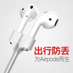 適用於蘋果藍牙耳機防丟繩 AIRPODS 1代2代無線耳機防脫落配件 運動跑步耳機掛脖防丟繩加購免費贈送 ROPN