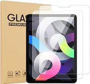 2-Pack Screen Protector Compatible with iPad Air 4th/5th Generation 10.9 inch (2022/2020), iPad Pro 11 inch All Models(2022/2021/2020/2018), Tempered Glass Compatible with iPad Air 4/Air 5