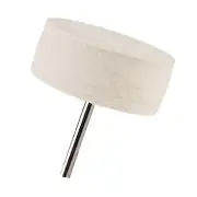 3'' Wool Felt Buffing Wheel 1/4'' Shank Compressed Wool Polishing Wheel for R...