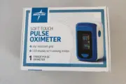 New Medline Soft-Touch Finger Pulse-Oximeter Padded Finger PAD OLED Display