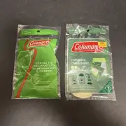 2 Packs Coleman String Tie Sock Style Mantles Model #21 #21A102 6 Total Mantles