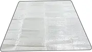 Sleeping Mat Aluminium Camping Mat Floor Pad Picnic Foil Thermal Blanket 200x120 cm