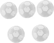 2pcs Crystal Football Crystal Soccer Decors Desk Soccer Ornament Crystal Crafts Crystal Ball Decoration Crystal Ball Decors Crystal Ball Ornaments Small Soccer