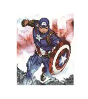 CAMELOT DOTZ CD130500410 DIAMOND PAINTING KIT CAP IN ACTION. R141