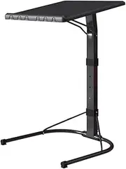 Foldable Overbed Table,Movable Pallet Storage Lift Table Height Adjustable Bed Bedside Desk,for Laptops Wheelchairs Couch Table