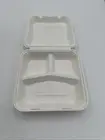 8" X 8" X 3" 200 Pack Clamshell Take Out Food Containers, 100% Disposable