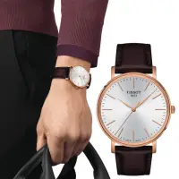 在飛比找momo購物網優惠-【TISSOT 天梭】官方授權 Everytime 經典雋永