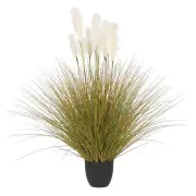 137cm Artificial Indoor Potted Reed Bulrush Grass Tree Fake Plant Simulation Decorative