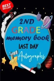 2nd Grade Memory Book Last Day Autographs Keepsake for Kids