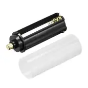 4 Set 18650 Battery Tube + AAA Battery Holder For Flashlight Torch Light