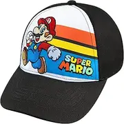 [Nintendo] Super Mario Boys Baseball Cap - Ages 4-12 Years - Many Styles and Colors - Adjustable - 100% Cotton