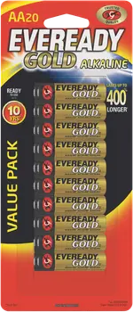 Eveready Gold AA 20 Pack