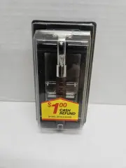 Gillette Atra Cartridge Razor Brown & Orange Plastic Handle 1987 H-3 Date Code