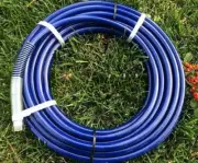 8M/26Ft Airless Paint Spray Hose 1/4'' Sprayer Light Flexible Fiber Tube 5000PSI