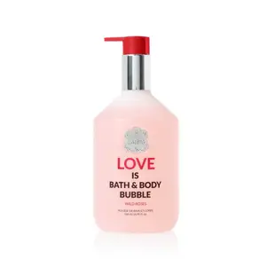 Laline bath & body bubble (rose) 玫瑰 沐浴露 500ml