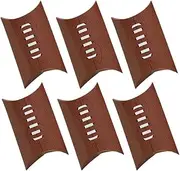 Sosoport Football Party Treat Boxes 6pcs Rugby Theme Party Favor Boxes Sports Party Candy Cookie Boxes Goodie Bags Party Supplies for Holiday Decoration Candy Chocolate