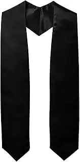 [Generic] Graduation Stole - Classic Plain Graduation Sash Elegant Graduation Sash For Graduates | Satin Plain Graduate honorr Stole Ideal For Commencement, School Events, And Personali