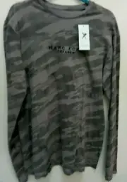 NWT Men's S MARC ECKO CUT & SEW Men's In Plain Sight T-Shirt Camo gray $59.50
