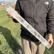 5.94LB Top Natural Clear Quartz Obelisk Crystal Tower Point Reiki Wand Healing