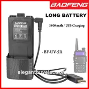 Baofeng Battery BL-5L 3800mAh + Charger Cable for Baofeng: UV-5R UV-5X3 Radio