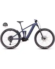 Cube Stereo Hybrid ONE44 Pro 800 Electric Trail Bike Inkgrey'n'Black