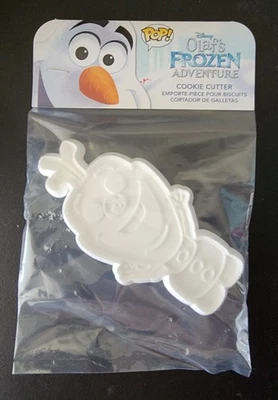 OLAF FROZEN ADVENTURE Snowman Funko Pop Disney Treasures Plastic Cookie Cutter