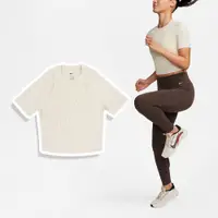 在飛比找PChome24h購物優惠-Nike 耐吉 短袖 Zenvy Rib Croop 女款 