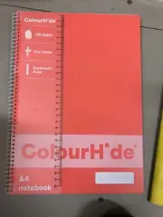 ColourH de A4 Notebook Freepost Bk98