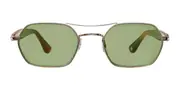 Garrett Leight GOLDIE SUN G-BIO-BTO/PALM Men's Sunglasses Gold Size 50