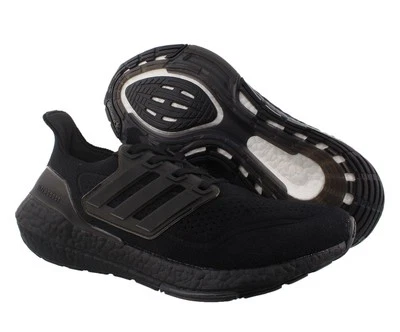 Adidas Ultraboost 21 Womens Shoes Size 5, Color: Black/Black