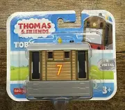 Thomas & Friends All Engines Go TOBY Push Along Metal Toy Train HTN28 NEW