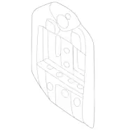 2022-2023 HYUNDAI TUSCON OEM RADIATOR SUPPORT BRACKET 64585N9000 (for: Hyundai)