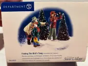 Department 56 Snow Village Finding the Bird's Sing 55020 New RARE
