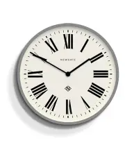 [Newgate] Number Three Clock in Italian Grey