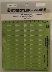 Staedtler Mars # 977 140 Professional Arrowhead Template