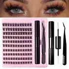 Cluster Eyelash Eyelash Grafting Lash Glue Volume Fans Lash Extension 3PCS #
