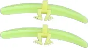 DAUZ Lash Extension Separator, Eyelash Extension Separator Tool Washable for Beauty Salon (Yellow)