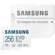 Universal Phone Camera Tablet Samsung 256G EVO Plus microSD Card with SD adapter