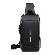 Cool Bike Bag Korean Version Men's Bag Casual Large Capacity Chest Bag Youth Fashion Shoulder Bag Tide Bag