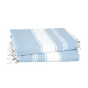 LANE LINEN Beach Towels for Women 2 Pack Large Beach Towels Oversized Pre-Was...