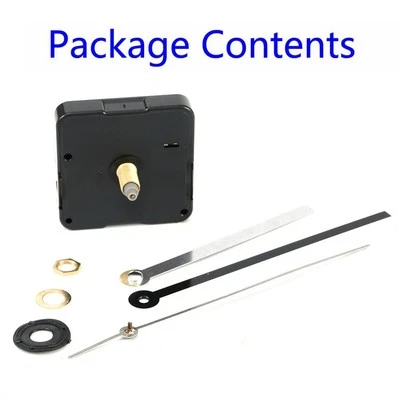 DIY Large Silent Quartz Wall Clock Movement Parts Hands Mechanism Repair Tools