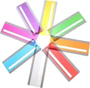 VILLFUL 8pcs Colorful Reading Strips Guided Overlays for Students Enhances Comprehension Retention for Teachers Reading Tracking Bookmark Tool