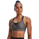 【UNDER ARMOUR】UA 女 Infinity高衝擊運動內衣 _1354315-019(碳色灰)