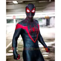 在飛比找蝦皮商城精選優惠-PS5蜘蛛人Miles緊身衣/牛奶絲材質/演出cosplay