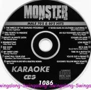 Male 70's & 80's MONSTER HITS KARAOKE CD+G VOL-1086 NEW IN WHITE SLEEVES
