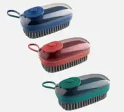 Dish Washing Brush With Liquid Soap Dispenser Scrubber Brush (2pk)